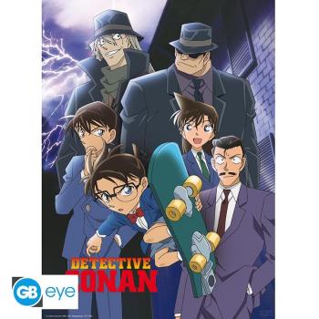 DETECTIVE CONAN - Poster Chibi "Gruppe"  Folgen Sie Conan auf den Spuren der Black Organization mit diesem Detective Conan Poster!